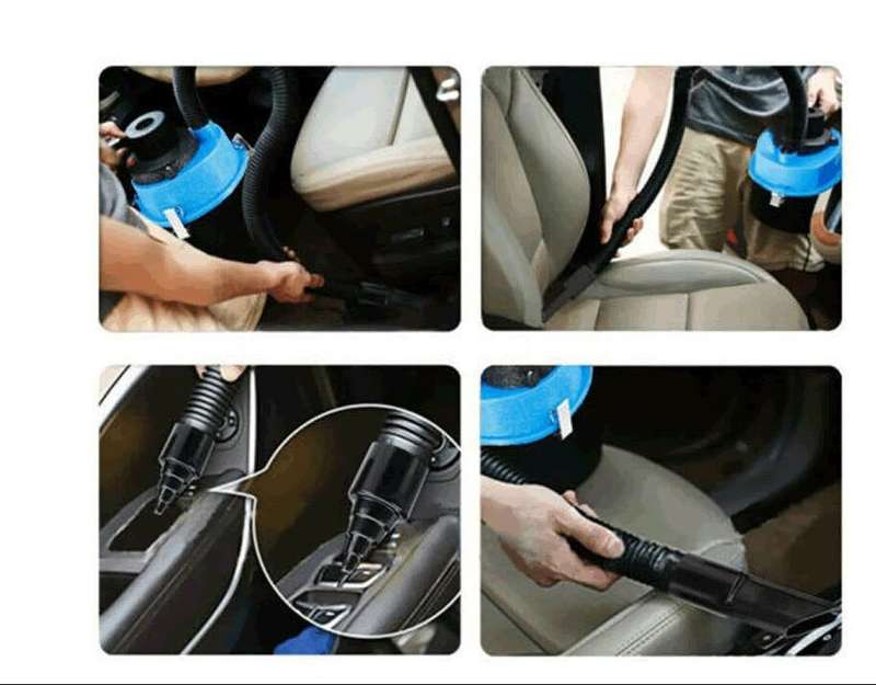 DC 12V 180W Portable Handheld Car Canister Vacuum Cleaner CTC-589