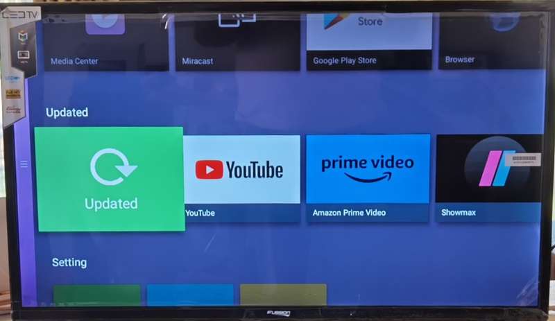 Smart LED Colour TVPLED52D01 Fussion 52