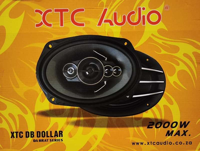 XTC DB DOLLAR 2000W  5 WAY COAXIAL 6x9 Speaker