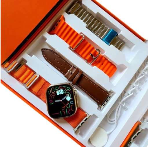 2023 Latest Y10 Ultra 4 Watch Straps Smartwatch Wireless Connection Call Heart Rate Blood Pressure