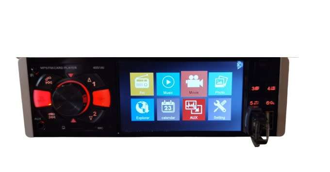 60W x 4 CTC-4067 Single Din 4.1 Inch Touch Screen with Android Mirror Link