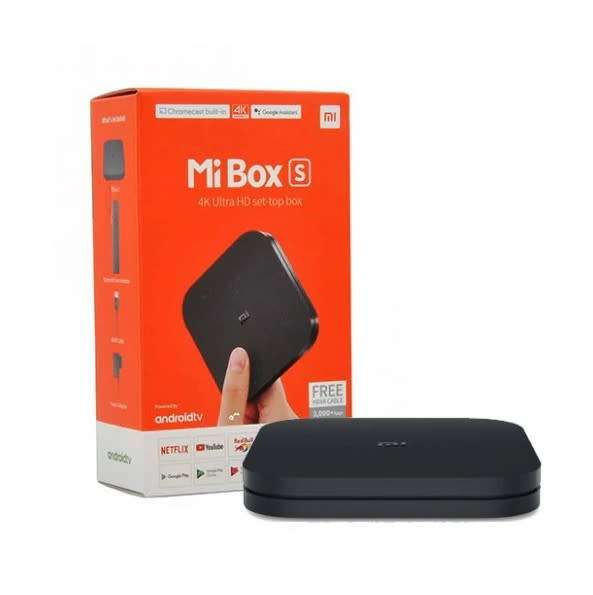 2023 Xiaomi Mi Box S 4K Ultra HD Streaming Player (2nd Gen)