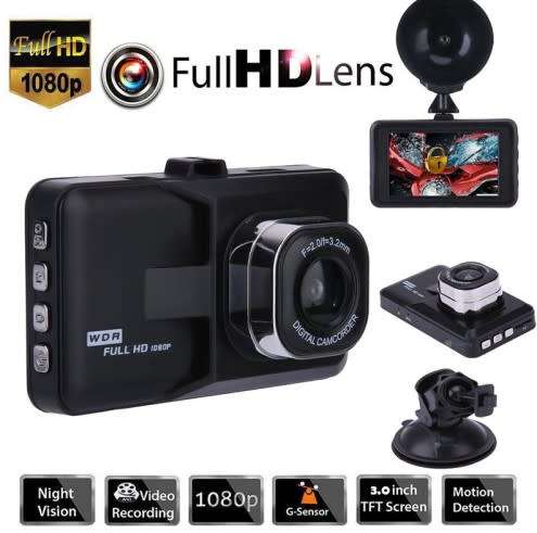 Vehicle Dash Cam Blackbox DVR with WDR - Full HD 1080 VISOR DVR with Exciting Features.