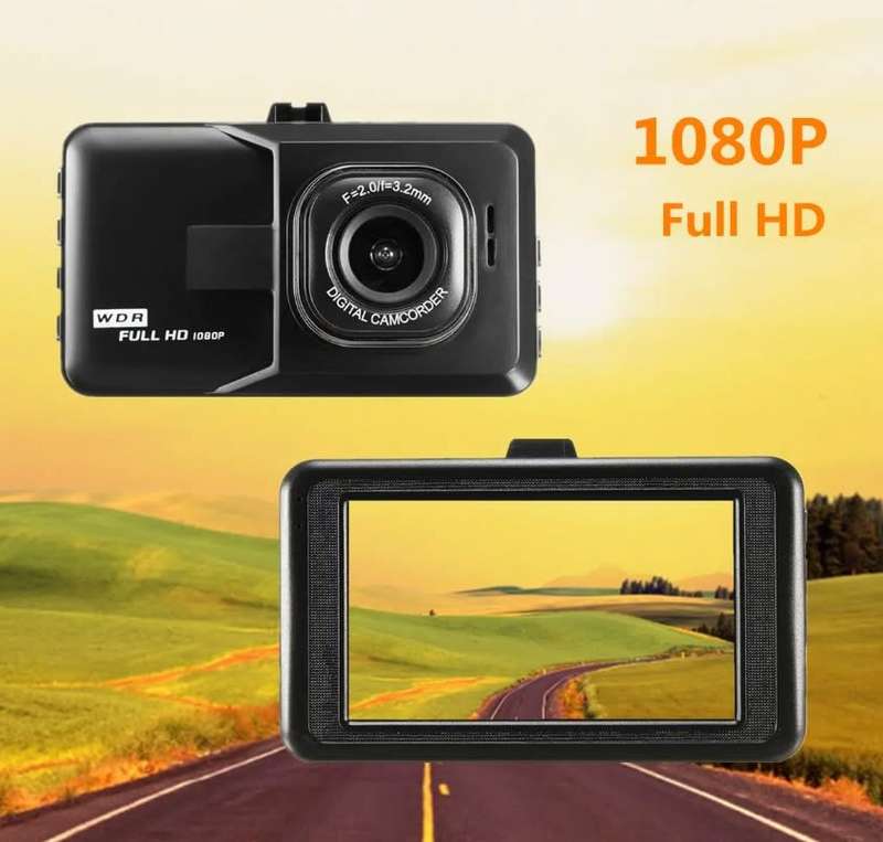 Vehicle Dash Cam Blackbox DVR with WDR - Full HD 1080 VISOR DVR with Exciting Features.