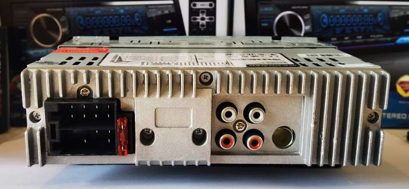 80W x 4 ICE POWER CARBON High Output Single Din Multimedia Head Unit 7 Color Changing Led