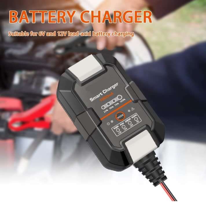 12V Lithium Car Battery Charger (pulse repair Function) Q-DP077