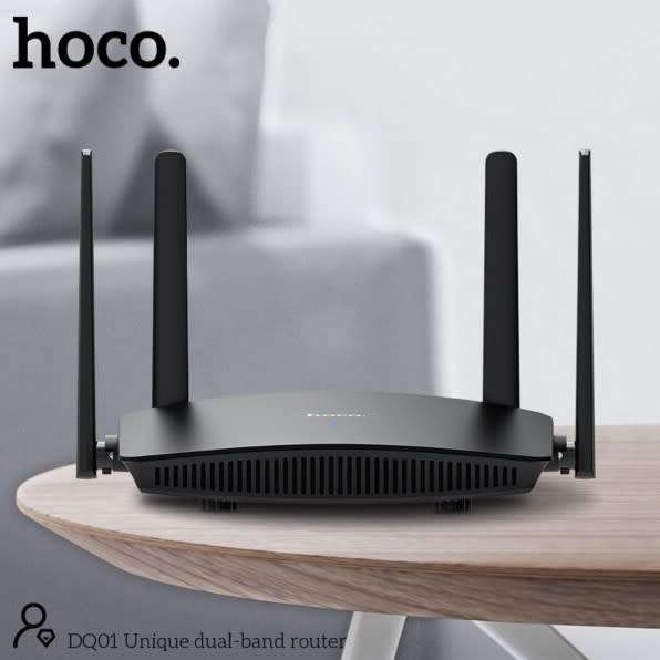 HOCO DQ01 Unique dual-band router 5.8ghz CAPABLE, Compact & Ideal as repeater
