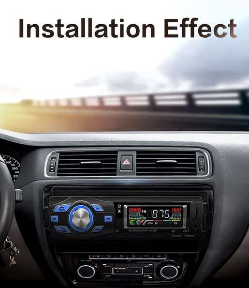 Fussion  V21DIN car Radios Stereo Remote Control Digital Bluetooth Audio Music Stereo  Car Radio Mp3