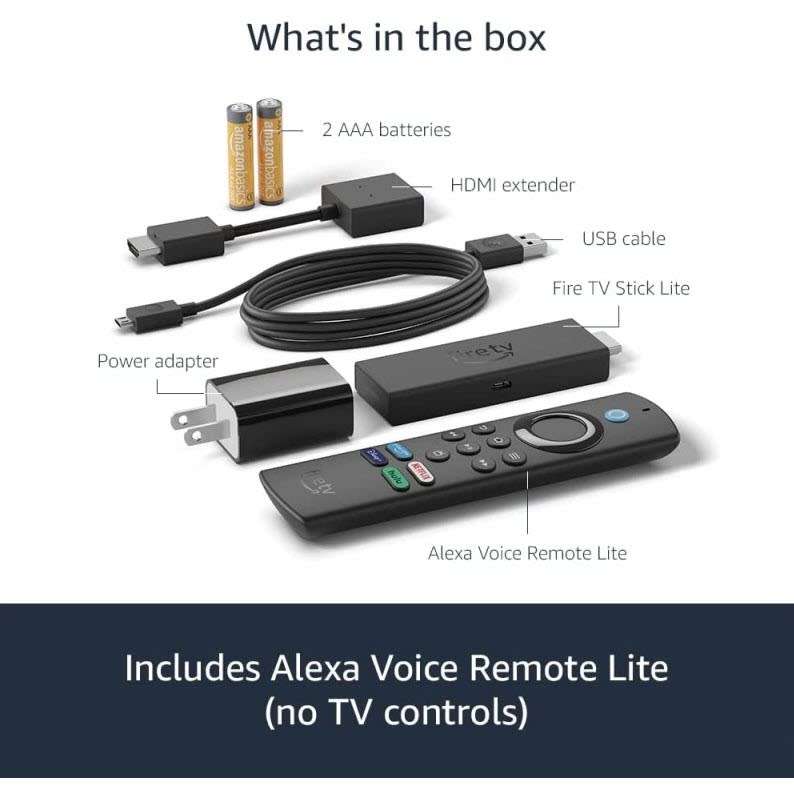 Latest Gen Fire TV Stick Lite Supports WiFi 6E