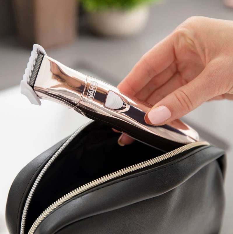 Ladies Wahl Cordless Rechargeable Hair Removal Kit Rose Gold