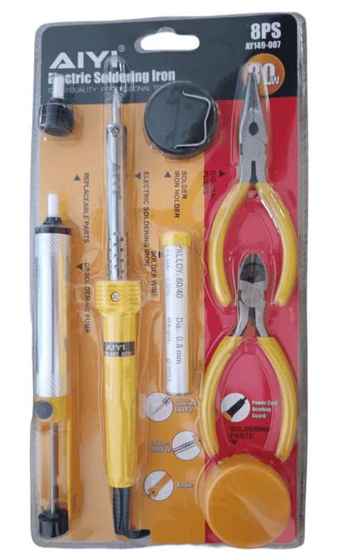 AIYI - Electric Soldering Iron Good Quality Professional Tools Set of 8