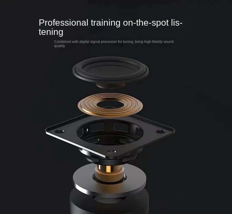 L20 4th Generation 15W Transparent Luminous 6D Wireless Bluetooth Speaker