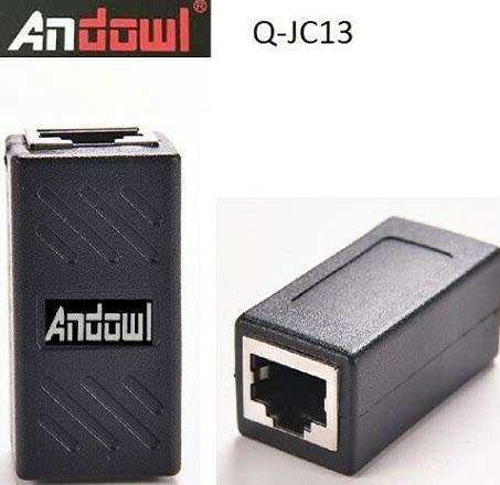 Andowl RJ45 Cable Connector Q-JC13 4 Pieces