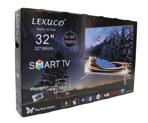 New Frameless 32inch Lexuco Smart HD Tv