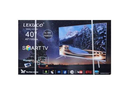 New Frameless 40inch Lexuco Smart HD Tv