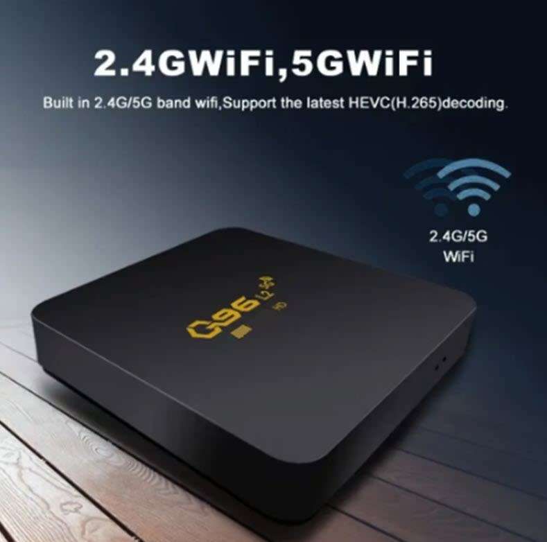 Q96 Ultra Amlogic S905L2  Quad core 4K ANDROID 12 TV Box  16GB with Bluetooth