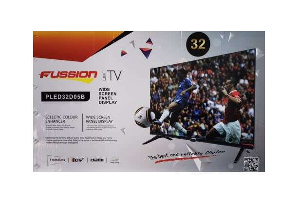 2024 Frameless 32 inch Fussion HD LED Television Excellent build Quality for the price