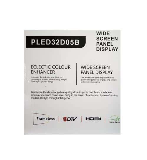 2024 Frameless 32 inch Fussion HD LED Television Excellent build Quality for the price