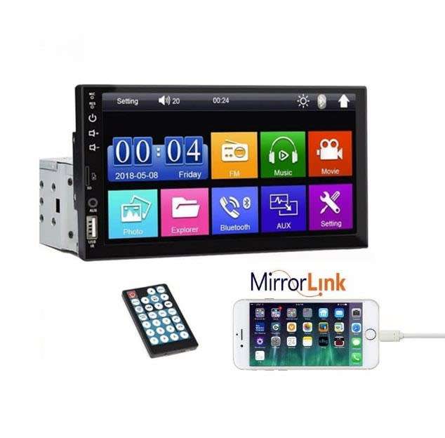 5011D &  7 Inch TFT HD Touchscreen Radio. Mp3. Mp4. Mp5 Bluetooth 7LED Backlights 60w