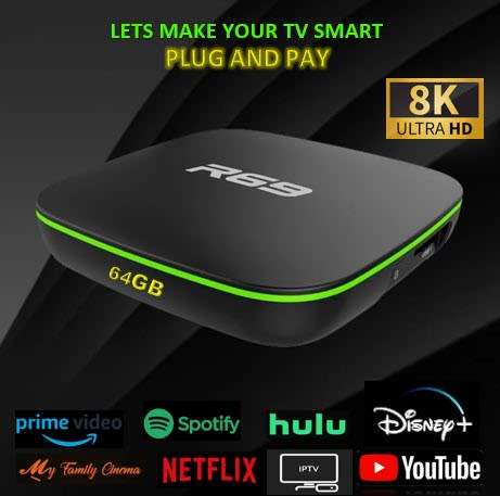 64GB 8K R69 Android 11.1 TV Box
