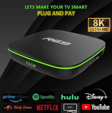 R69 16GB 2GB RAM 8K  Android TV Box