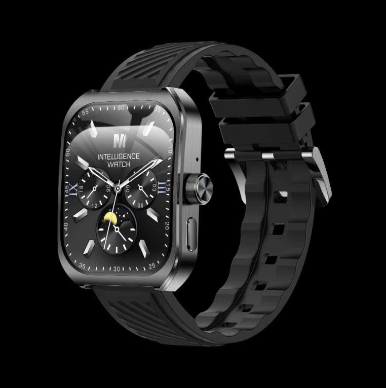 Experience the future on your wrist with the Z88 Pro Oled Black Curved Smart watch