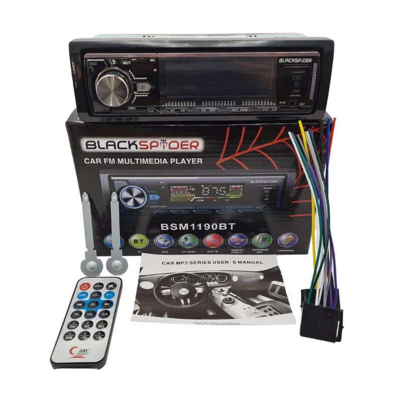 BLACKSPIDER BSM1190BT MEDIA PLAYER WITH BT 50w x 4