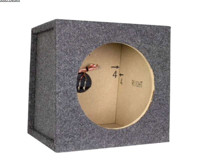 10Inch Single Subwoofer Enclosure
