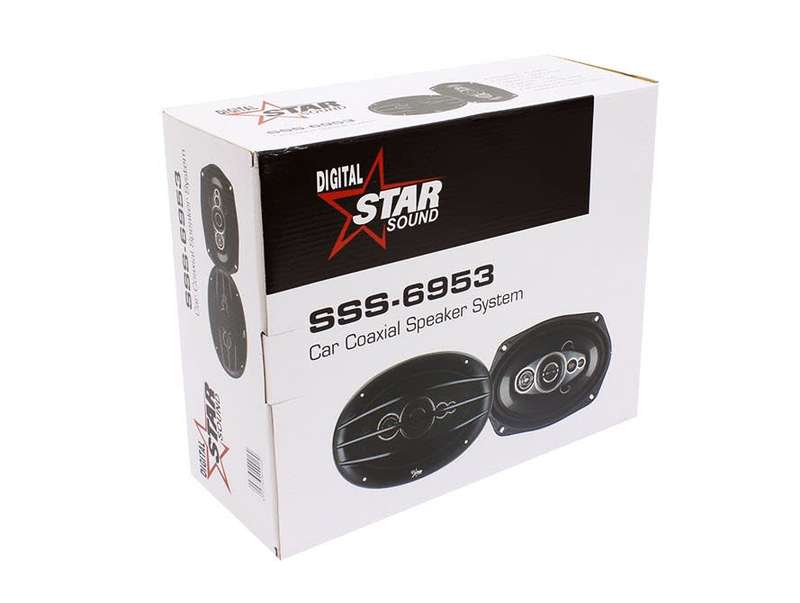 Star Sound SSS-6953 3-Way 6x9" Speakers (580W)