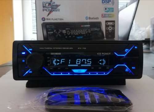 Ice Power HIGH Otput Ipx702 Bluetooth Handsfree single Din Radio