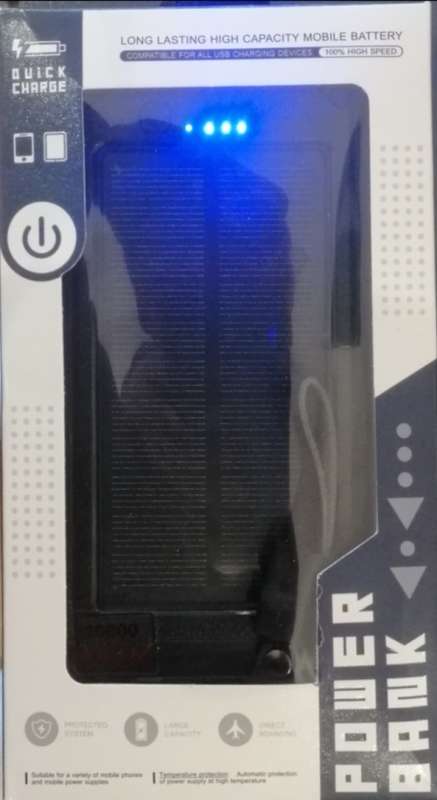 20000mAh Solar Quick Charge Power Bank