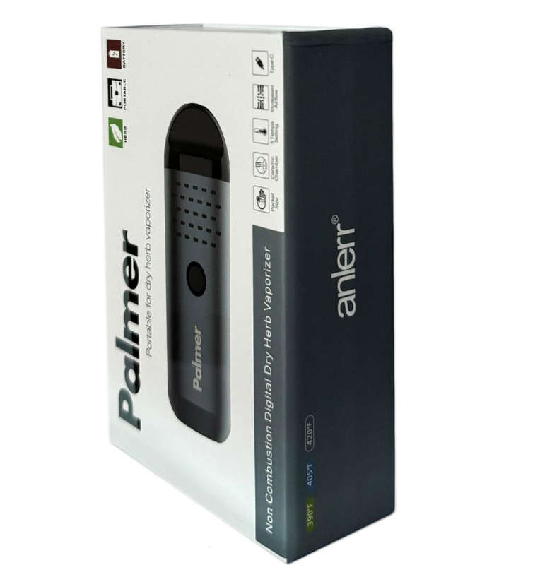 Anlerr Palmer Dry Leaf Vaporizer - 10000 mAh (Grey)