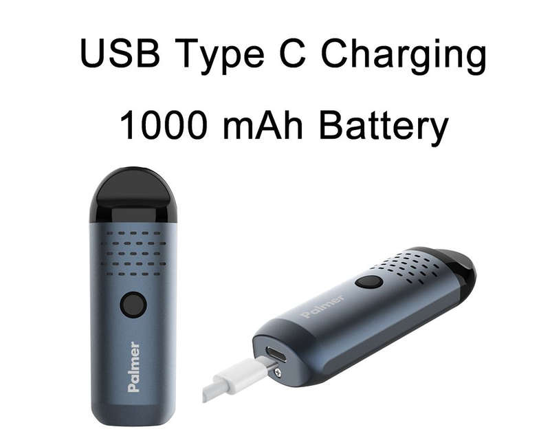 Anlerr Palmer Dry Leaf Vaporizer - 10000 mAh (Grey)