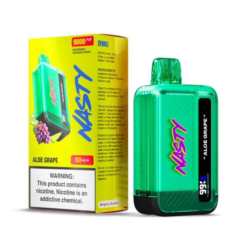 Nasty D9Ki Aloe Grape