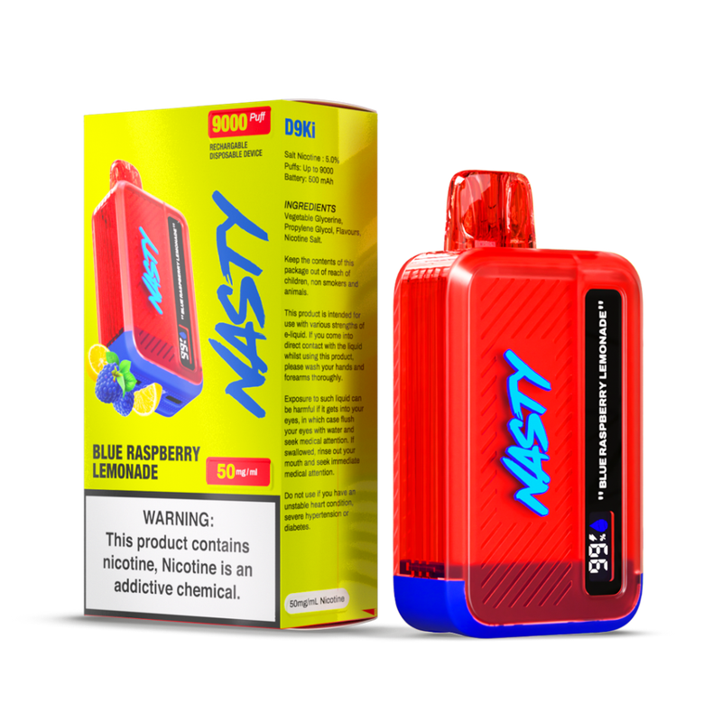 Nasty D9Ki Blue Raspberry