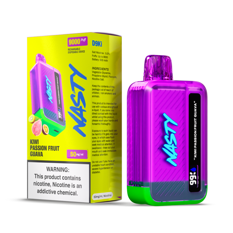 Nasty D9Ki Kiwi Passionfruit Guava