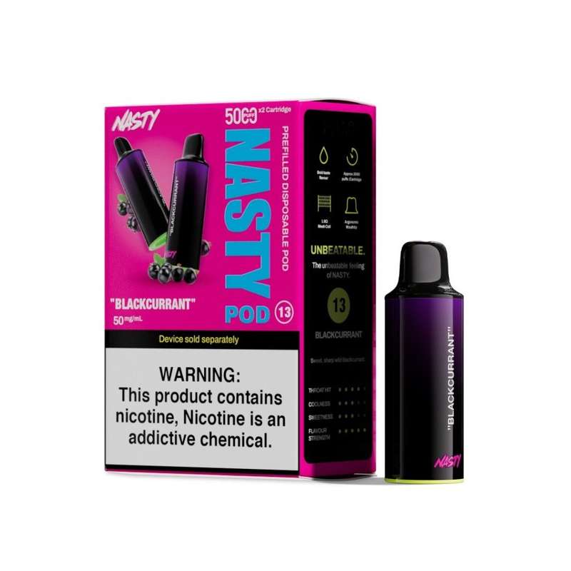 Nasty PX10 Prefilled Disposable Pod (Double) Mixed Box of 10