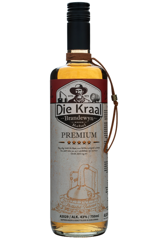 Die Kraal Brandewyn (Brandy) 750ml