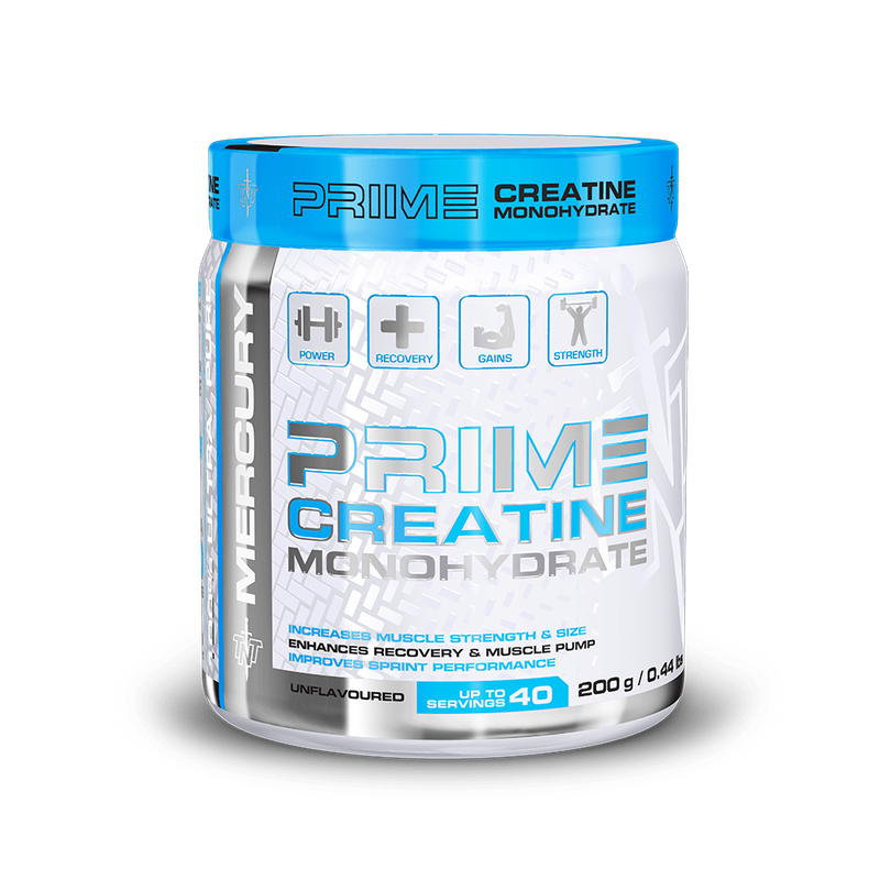 TNT Mercury Creatine Monohydrate 100% Ultra Pure 200g (Pre, Intra and Post Workout)