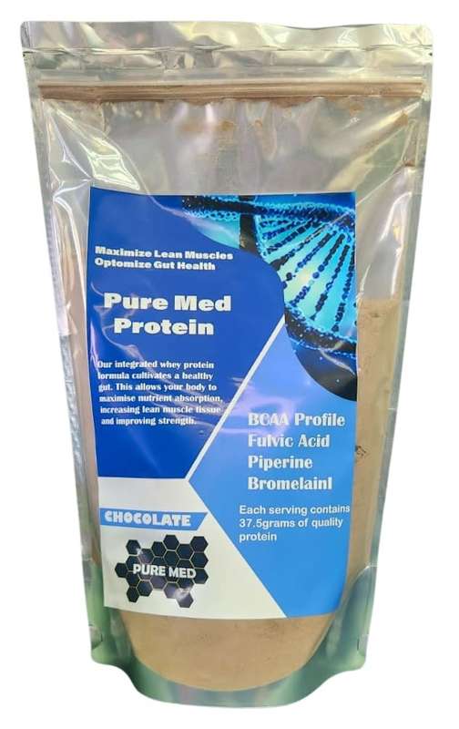 Pure Med isolated Protein Shake Chocolate 1kg
