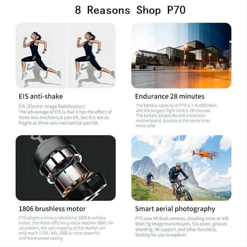 P70 Pro GPS Drone