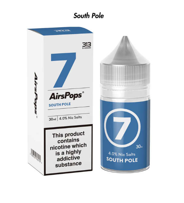 Airscream AirsPops Pro Starter Kit & 313 AirsPops E-Liquid 30ml 4% N/S Combo