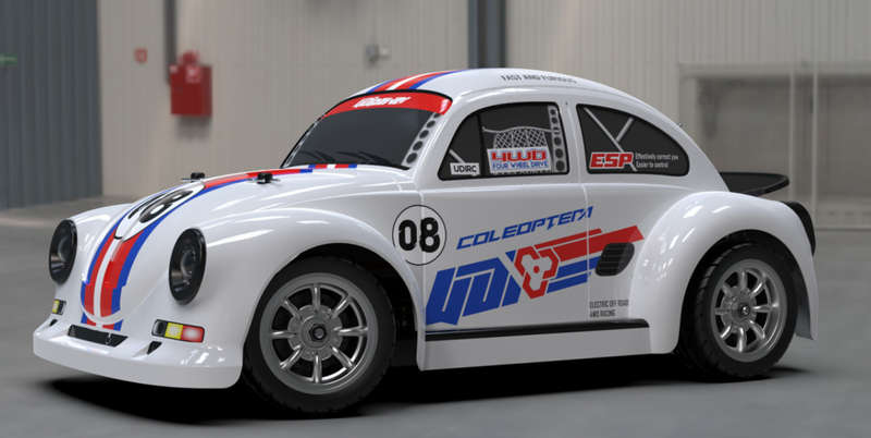 UDI RC UD 1608 Coleoptera 4wd Racing Car 1:16 scale