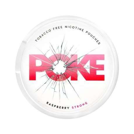 POKE Raspberry Strong Nicotine Pouches