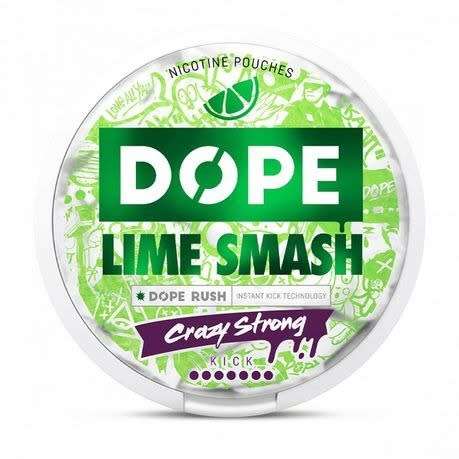 DOPE Lime Smash Crazy Strong Nicotine Pouches
