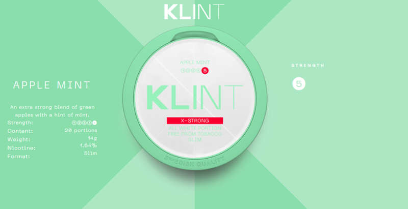 Klint Nicotine Pouches Mix Combo