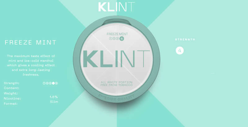 Klint Nicotine Pouches Mix Combo