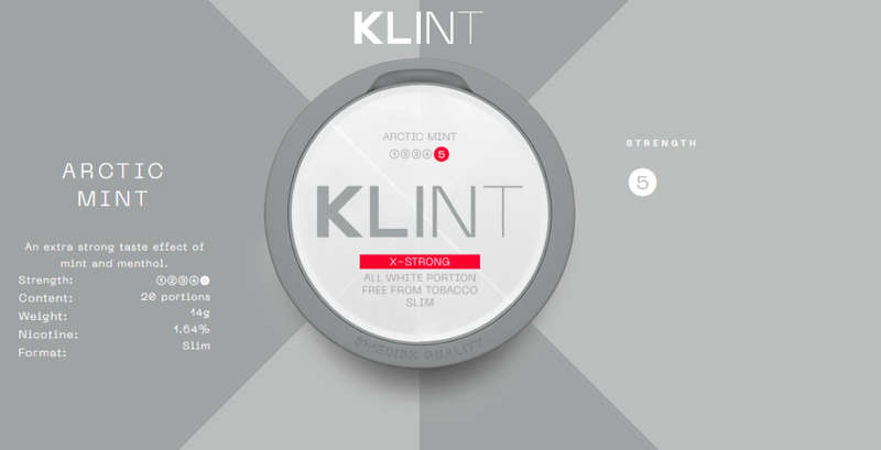 Klint Nicotine Pouches Mix Combo
