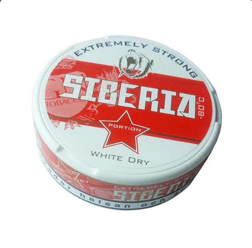 Siberia 80 Degrees White Dry Nicotine Pouches