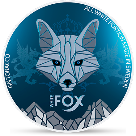 White Fox Nicotine Pouches Blue